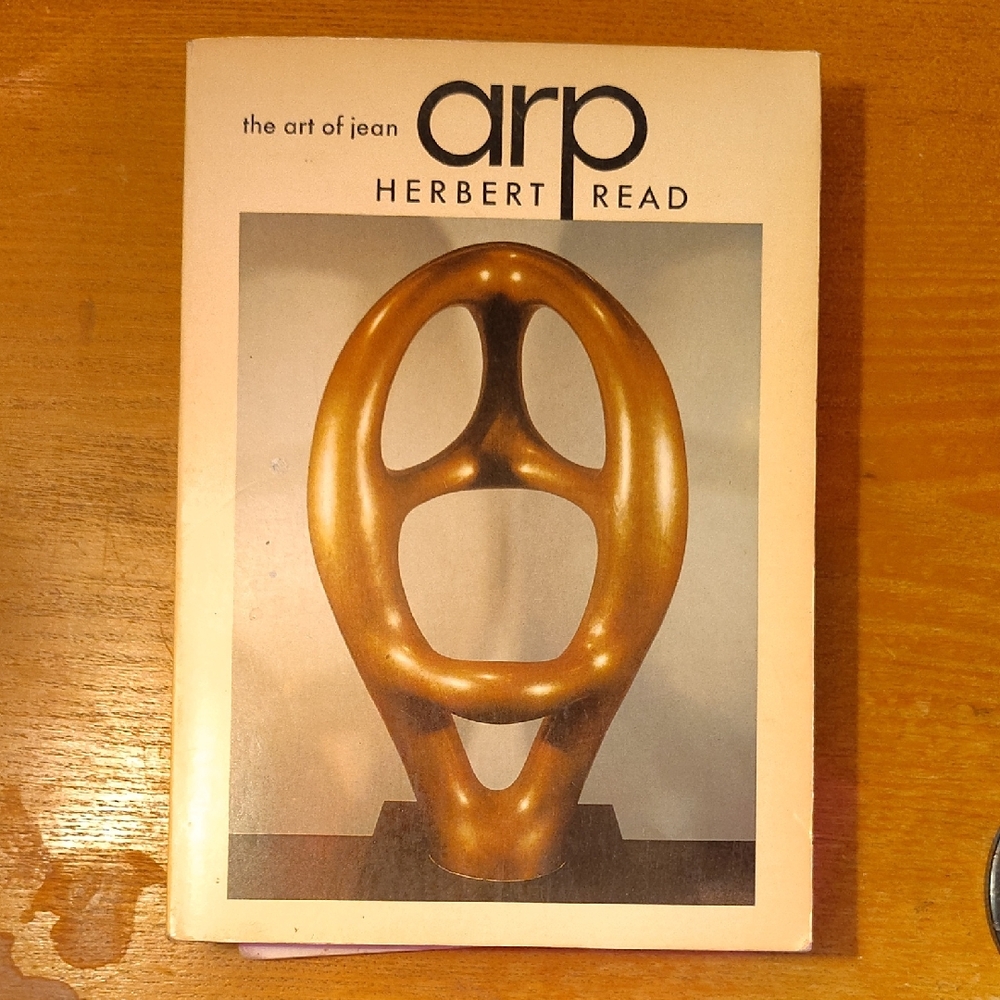 The Art Of Jean Arp Jan 1,1968 1st Edition